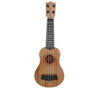 HIAKDOFT Ukulele in Plastica per Principianti Chitarra Giocattolo Sicura e Leggera Design Creativo Strumento Musicale Facile da Suonare