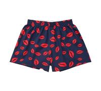 Hialegion Pigiama Shorts Donna Cotone Traspirante Boxer Donna Pantaloni Corti Estivi Lounge Shorts Morbido Baci L