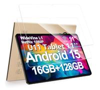 Hianjoo 2 Pezzi Pellicola Protettiva Compatibile per DOOGEE Tablet U11 / U11 Pro 11" / Tab A9+ / Tab G6 11'', [9H Durezza] Vetro Temperato Pellicola Compatibile per DOOGEE Tablet U11 / U11 Pro 11"