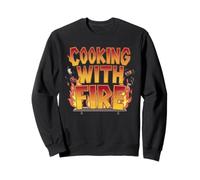 Hibachi Teppanyaki Barbecue Cucina giapponese Felpa
