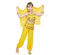 Hibasing Bambini Danza del Ventre Costume Danza Orientale Ragazze Danza del Ventre Vestiti Danza Indiana Set di Costumi per Bambini