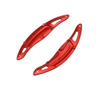 HIBEYO 2 cuscinetti Shift Paddles per volante Porsche 718/918/911 Macan Cayenne Panamera set di ricambio per leva del cambio Shifter interno rosso