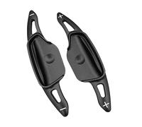 HIBEYO 2 pezzi di prolunga per volante auto, bilanciere del cambio, per Kia K3 2020 2021 2022 2023, in lega di alluminio, set di ricambio Shift Paddles, leva del cambio Shifter Paddle Extension nero