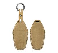 HIBEYO GUSCIO CHIAVE ADATTO PER BYD Tang EV600 Han EV Yuan ATTO 3 Song Plus Pro MAX DMI Qin Accessori Cover Shell Supporto Protezione Portachiavi Telecomando Marrone