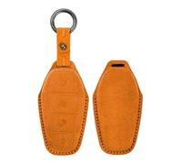 HIBEYO GUSCIO CHIAVE ADATTO PER BYD Tang EV600 Han EV Yuan ATTO 3 Song Plus Pro MAX DMI Qin Accessori Cover Shell Supporto Protezione Portachiavi Telecomando Arancione