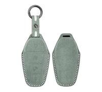 HIBEYO GUSCIO CHIAVE ADATTO PER BYD Tang EV600 Han EV Yuan ATTO 3 Song Plus Pro MAX DMI Qin Accessori Custodia Chiave Cover Shell Supporto Protezione Portachiavi Telecomando Verde