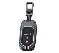 HIBEYO Keyless - Custodia per chiave auto, adatta per Honda HR-V Civic Accord CR-V Pilot Sport SI EX EX EX-L Touring 2022 2023 2024, custodia per chiavi, colore: Rosso Blu