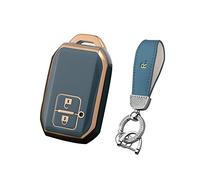 HIBEYO Smart - Custodia protettiva per chiave auto, adatta per Suzuki Swift, in silicone, per Suzuki Swift V, Wagon R, Monopoly, colore: blu