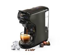 HIBREW - Cafetera,Macchina da caffè espresso, infusione fredda oro caldo, 4 in 1 per capsule multiple, pollo, 1450 W, 600 ml