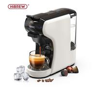 HiBREW Caffettiera 4in1 Automatica, Macchina Schiuma Latte, Fredda/Calda EU