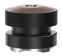 HiBREW Distributore espresso a base di gravità da 58,5 mm, distribuzione autolivellante, adatto a tutti i portafiltri senza fondo da 58 mm, alluminio anodizzato con base in acciaio inossidabile a 4