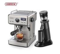 HiBREW G5 Macinacaffè Elettrico, Macina 48mm, Macinatura Perfetta, Compatto,220V
