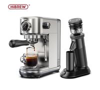 HiBREW G5 Macinacaffè Elettrico, Macina 48mm, Macinatura Perfetta, Compatto,220V