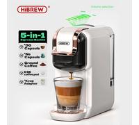 HiBREW H2B Macchina Caffè 5-in-1 20 Bar Capsule Nespresso/Dolce Gusto/Macinato