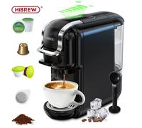 HiBREW H2B Macchina Caffè 5in1 20Bar Pressione Caldo/Freddo Per Tutte le Capsule