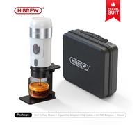 HiBREW H4A Macchina Caffè Portatile • Per Auto e Casa • Alimentazione 12V/230V