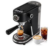 HIBREW Macchina da Caffè Espresso Programmabile con Display LED e Manometro