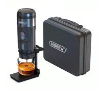 HIBREW Macchina da caffè portatile 3 in 1 per auto, piccola macchina per caffè espresso 12V per originale Nes*, capsule D.G*, caffè in polvere, 60 ml, campeggio, viaggio, H4A ★★★★★ Design compatibile