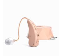 HIBRIQ Dispositivo sonoro ricaricabile, Dispositivo sonoro RIC per adulti con smart chip e base di ricarica - Design discreto in-ear, riduzione del rumore, comfort tutto il giorno, Solo