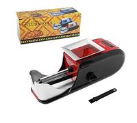 HIBRON ® Macchina macchinetta elettrica automatica prepara sigarette professionale Macchinetta per arrotolare sigarette 58002-Rosso