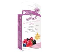 HIBROS Viso - 20 strisce depilatorie ai frutti di bosco