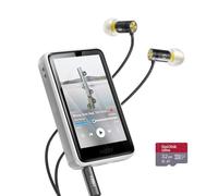 HiBy R1 HiFi lettore MP3 con Bluetooth 5.1 Hi-Res Audio certificato DSD 256 Native Tidal Qobuz Player MSEB Tuning 3 "Touchscreen 2TB memoria espansa (set di valore)