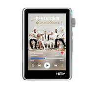Hiby R3 II - Lettore musicale Hi-Res, DAC Dual ES9219C, DSD256, MQA16X, schermo da 3,2" (argento)