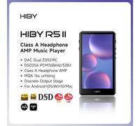 HiBy R5 II/R5 GEN 2 Lettore musicale audio HiFi MP3 USB DAC Cuffie AMP Bluetooth WIFI MQA16x DSD256 ES9219C 768kHz/32bit 4500mAh