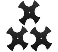 Hicarer Edger Star Blade Star Blade - Lama per tagliabordi per prato, 9 x 1/2 foro centrale, compatibile con 375-411, la maggior parte dei tagliabordi per erba, giardino, cortile, prato, fattoria (3)