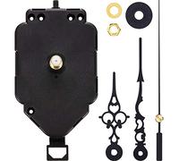Hicarer Movimento orologio al Quarzo DIY Kit di Movimento Sostituzione Meccanismo di Movimento Orologio Pendolo (Lunghezza asta 0,9 Pollice)