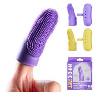 HICC PET Spazzolino da denti per cani, kit antiscivolo per la pulizia di placca e tartaro, per la pulizia dei denti del cane per animali domestici di piccola e grande taglia, silicone liquido più
