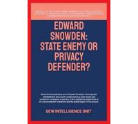 Hichem Karoui Gew Intelligence Unit Edward Snowden (Tascabile)
