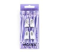 HICKIES 1.0 Elastici lacci per scarpe, non si allacciano - Viola (misura unica, contiene 14 lacci)