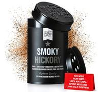 Hickory Rub Spezie Secco Naturali 100% Naturale Rub BBQ per Carne Pollo hamburger Maiale Bistecca Spezie e Erbe per Grigliate Senza MSG 175g
