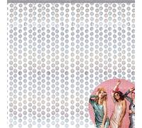 HICOHAND Dancing With the Stars Decorations, 2 tende con paillettes argentate a forma di palla da discoteca per feste di fidanzamento anni '70 e '80, decorazioni per feste di addio al nubilato