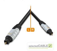 HICON Ambience 3M Toslink Ottico Cavo Digitale 3,00m HQ Pof HIA-TLTL-0300