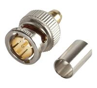 Hicon BNC1.2/5.0HD Connettore BNC Spina dritta 75 Ω 1 pz.