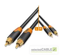 HICON Cavo Audio Stereo Ergonomico RCA Chinch 3M Schermato | HIE-C2C2-0300