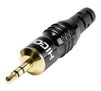Hicon HI-J35T02 - Connettore jack da 3,5 mm, connettore dritto, numero 4 stereo, 1 pezzo