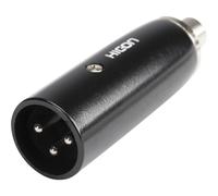 Hicon HI-X3CI-MF Adattatore XLR Spina XLR - Presa RCA 1 pz.