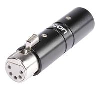 Hicon HI-X3X5-MF Adattatore XLR Spina XLR - Presa XLR 1 pz.