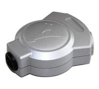 Unbekannt Hicon 69060 POF-810 - Adattatore audio digitale a Y, 1 x 2 x presa Toslink (ODT), 0,00 m Silb