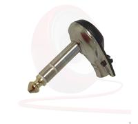 HiCon Stereo Pancake 0.6cm Jack. Oro Piatto Angolato. HI-J63SA05. Switch Spina