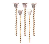 HiCOZZIE 5 Pz Piante Elettrocoltura Antenne Bobina di Rame Elettrocultura per Kit Giardino in Crescita