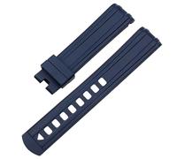 HiCycle2 Cinturino di ricambio per OMEGA SEAMASTER 300 42 mm PRO CVZ015753 Top Qlty 20 mm, 20mm, Gomma, Agata