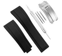 HiCycle2 Cinturino di ricambio per Rolex Datejust Daytona Submariner Gmt Ghost Yachtmaster da 20 mm