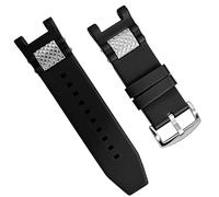 HiCycle2 Cinturino per orologio in gomma siliconica per Invicta Subaqua Noma III 6043, 28mm, Gomma, Nessuna pietra preziosa
