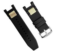 HiCycle2 Cinturino per orologio in gomma siliconica per Invicta Subaqua Noma III 6043, 28mm, Gomma, Nessuna pietra preziosa