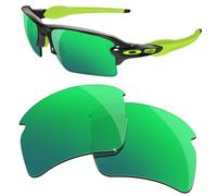 HiCycle2 Lenti di ricambio per occhiali da sole Oakley Flak 2.0 XL OO9188, Verde