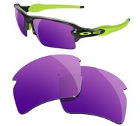 HiCycle2 Lenti di ricambio polarizzate a specchio per occhiali da sole Oakley Flak 2.0 XL, varie opzioni, Viola